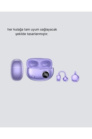 Bluetooth Yxg10 Kulak Arkası Tasarım Cilt Dostu Silikon Hafif Yapı ..