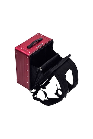 Aleon Hibrit 42 Cm Sırt Çantası, Dizüstü Bilgisayar Bölmeli, Fermuarlı, Yastıklı Taşıma Sistemi Kırmızı