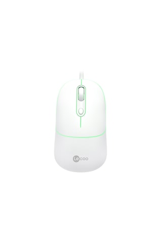 Lecoo MS110 USB Kablolu RGB 2400DPI 4 Tuşlu Sessiz Click Optik Mouse