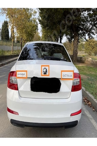 Skoda Octavia Arma Ve Yazı Seti 3'lü Takım