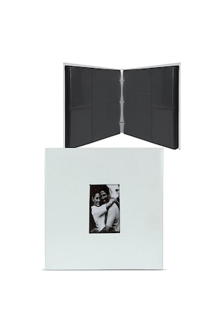 500lük Beyaz Deri Fotoğraf Albümü 10x15cm