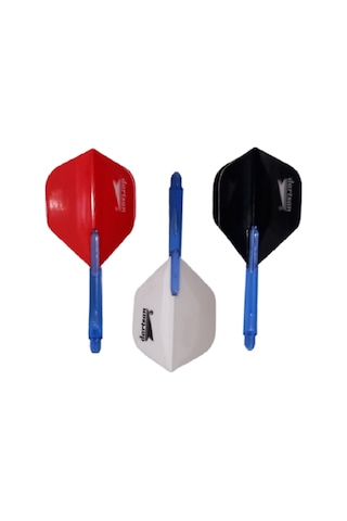 3 Set (9 Adet) Dartsan Dart Flight-flayt. 100 Micron Pet