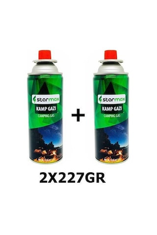 Geseus Pürmüz Yedek Kartuş Kamp Gazı 227Gr x 2 Adet Çok Renkli