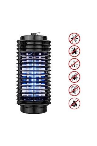 Asonıc S24 Pro 4 Watt Siyah Taşınabilir Led Mavi Işıklı Sinek Öldürücü