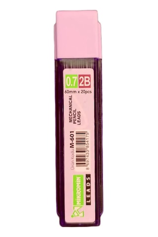 Mikro M-601 2b 60 Mm 0.7 Kalem Ucu 24 Tüp Pastel Renkler