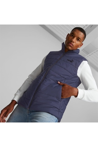 Puma Ess Padded Vest Peacoat Erkek Yelek-27440 - Lacivert