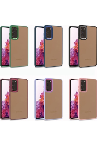 Zore Galaxy S20 Fe Uyumlu Msra Flora Kılıf-siyah Siyah