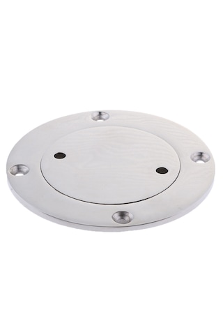 Tekne Güverte Kapağı. 150mm. Paslanmaz Depo Kapağı