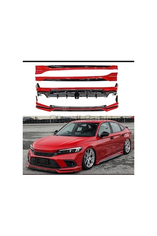 Homda Civic Fe 2022 Body Kit Seti Plastik