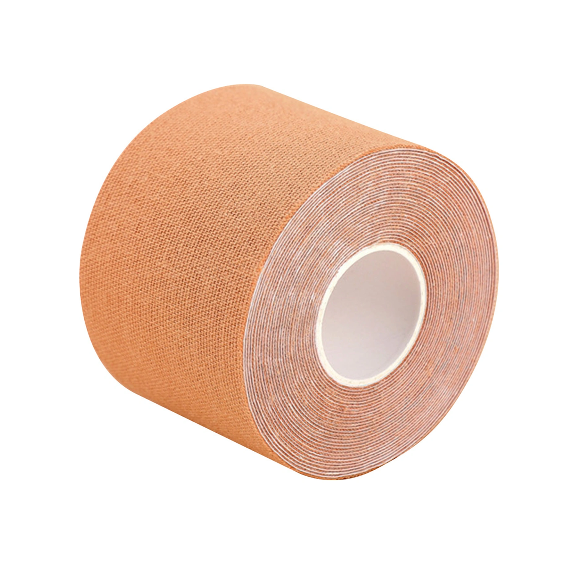 Lemestar Bej 3.8cm Genişliği 5m Uzunlukta Gizli Soluklu Otostik Göğüs İçin Dirsekli Kumaş Lişeli Tırpan Bandaj Bej