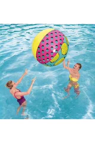 Bestway Retro Baskılı Top 122 Cm Çok Renkli