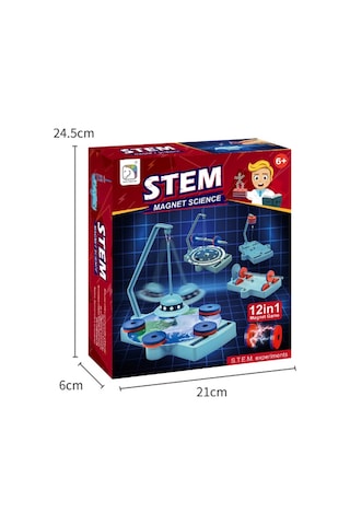 Manyetizma Deney Seti Tek Set 12 Deney Öğrenci Modeli