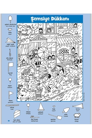 Jumbo Kitap Hidden Pictures Dikkat Geliştirme Serisi (444781257)