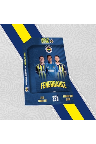 Fenerbahçe 2025-26 Sezon Kartları - Metal Kutu