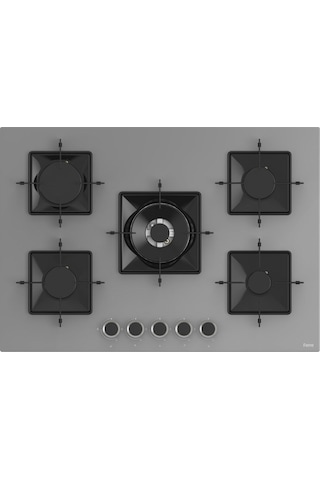 Ferre Fryart Serisi Gri Ankastre Set SS038 - QEP63CPR - D082