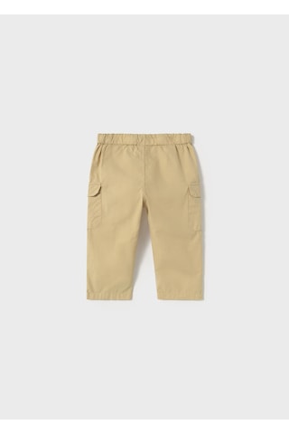 Mayoral Erkek Bebek Kargo Cepli Poplin Pantolon Bej