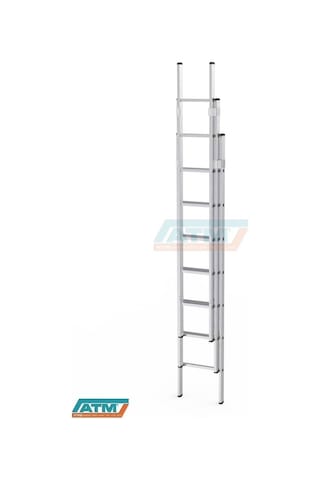 2,5*3=7,5 MT 65X25 ÜÇ PARÇALI SÜRGÜLÜ MERDİVEN