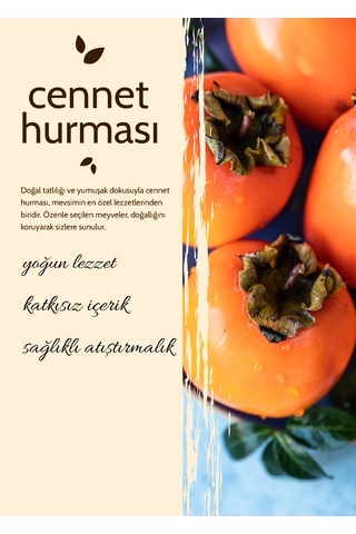 Çikolatalı Cennet Hurması - 65 Gr