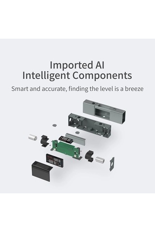 Butuglobal Xiaomi Youpin Lı1 Duka Lazer Açılı Döküm Enstrüman Gonyometresi, Tutuculu Çift Lazer Versiyonu