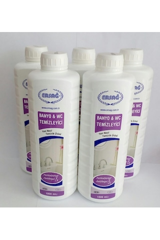 Ersağ  Banyo ve Wc Temizleyici 5 x 1 L