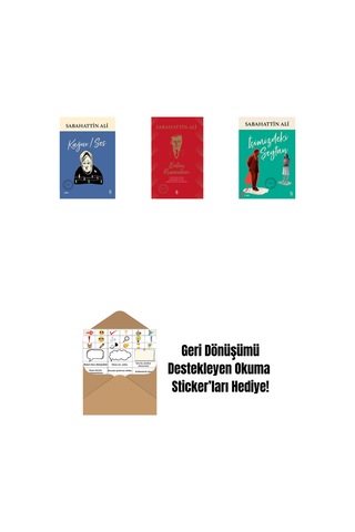 Kağnı / Ses + Sabahattin Ali Bütün Romanları Ciltli + İçimizdeki Şeytan + Okuma Sticker'ları