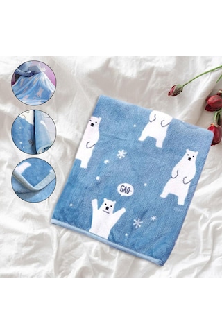 Homyl Battaniyeler Sandalyeler Kanepe Yatak Odası Mavi Mavi