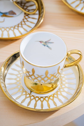 Acar Leoni Tek Kişilik Kahve Fincanı- 90 Ml Çok Renkli