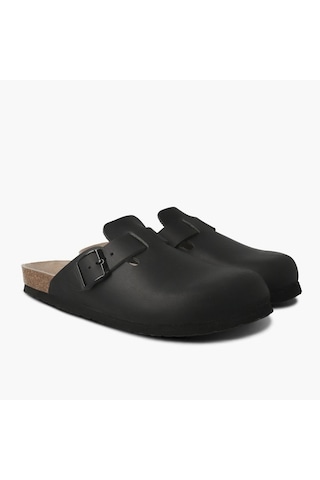 Terlik Erkek Rıva G104397 Genuins Apure Black Apure Black