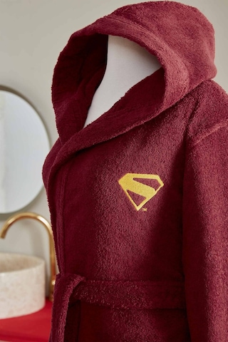 Özdilek Supergirl Lisanslı Bornoz Seti L Beden Kırmızı