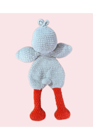 Byehandmade Amigurumi Uyku Arkadaşı Ördek Oyuncak