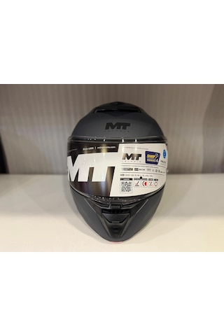 Kask Mt Atom 2 A2 Pure Mat Grey Çene Açılır Mat Gri