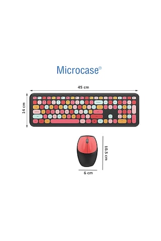 Mofii AL4185 2.4G Kablosuz Klavye + Mouse Set