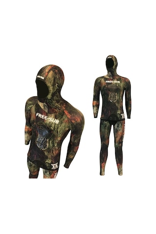 Free-Sub 7Mm Aspendos Yamamoto Avcı Serbest Dalış Elbisesi (489036451) Çok Renkli