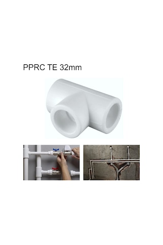 Te 32Mm Temiz Su Plastik Alt Yapı Tesisat Yapıştırma Kol