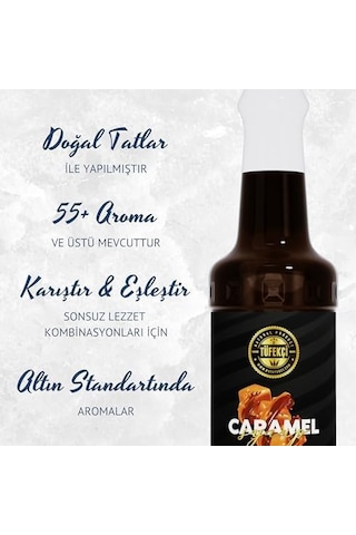 Vanilya Aromalı Şurup 750 Ml Kahve, Pasta, Tatlı Ve Kokteyl İçin, Doğal Aroma, Gerçek Pancar Şekeri