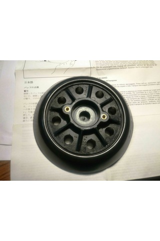 Makita 193752-1 Cirtli Lastik Taban 123Mm Makita Bo5001 Için !!!