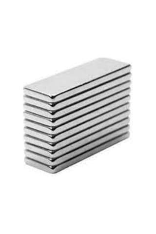 20 X 8 X 2 Mm Köşeli Neodyum Mıknatıs- 40 Adet