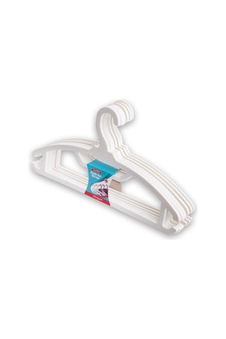 FLORA BÜYÜK BOY STİL ELBİSE ASKISI 6'LI F168 Mavi