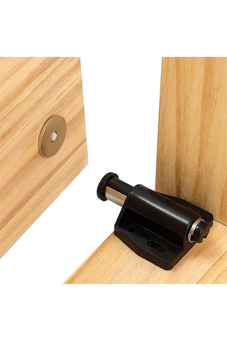 Ulzyvf Siyah Rebounder Mobilya Kapı Kapı Kapatıcı Gardırop Dolap Zl