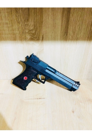 Büyük Boy 30x15 Cm Şarjörlü Boncuklu Plastik Silah 1 Adet