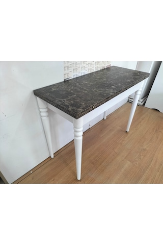 110x45 Katlanır Mutfak Masası Mermer Desen