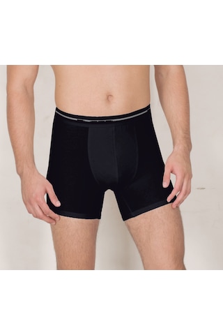 Erkek Clasıc Boxer % 100 Cotton Klasik Boxer 2'li Paket M03 Siyah Erkek Clasıc Boxer % 100 Cotton Klasik Boxer 2'li Paket M03 Siyah