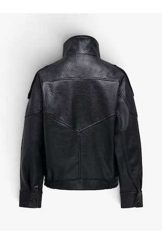 Only Onlvanı L/s Faux Leather Jacket Pnt Kadın Siyah Mont - 15380880