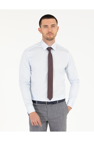Pierre Cardin Erkek Açık Mavi Gömlek Basic 50268201-vr003