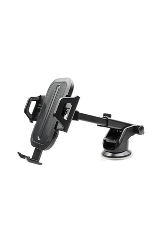Araç İçi Telefon Tutucu Vantuzlu Teleskopik Kollu Ayarlanabilir Dashboard Cam Uyumlu Telefon Standı