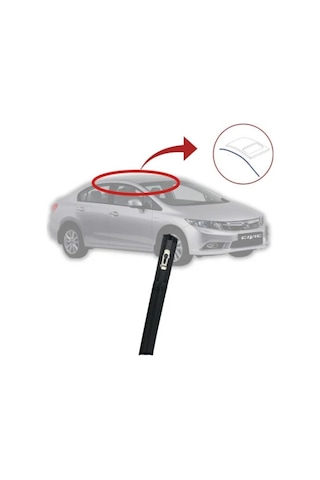 Npe Honda Civic 2007-2011 Fd6 Tavan Oluk Çıtası Sağ Yolcu Tarafı Npe Honda Civic 2007-2011 Fd6 Tavan Oluk Çıtası Sağ Yolcu Tarafı
