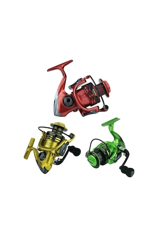 Yumoshi Xf4000 Tam Metal Salıncak Arması Metal Kafa Olta Makinesi Kırmızı 001