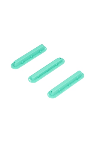 Ximistore9 Surf Tahtası Uçak Kuyruğu Kanalı, Yeşil Plastik 3lü Fın Kutusu, Sabit Tutucu, Dayanıklı, Kolay Kurulum, Surf Aksesuarı