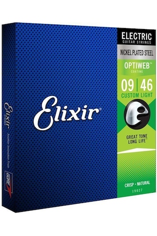 Elixir 009-046 Optiweb Elektro Gitar Teli 19027
