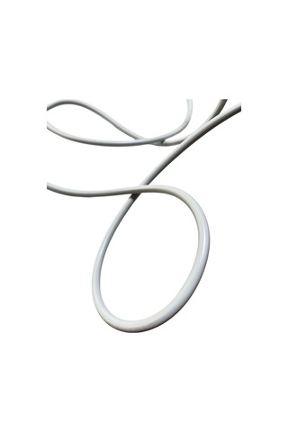 Aydınlatma Elektrik Kablosu 2 0,50 Ttr Yuvarlak Tip Tam Bakır Beyaz 3 Metre